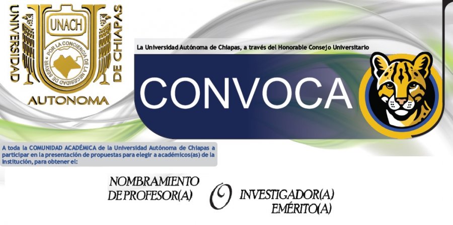 Convocatoria Nombramiento de Profesor(a) o Investigador(a) Emérito(a)